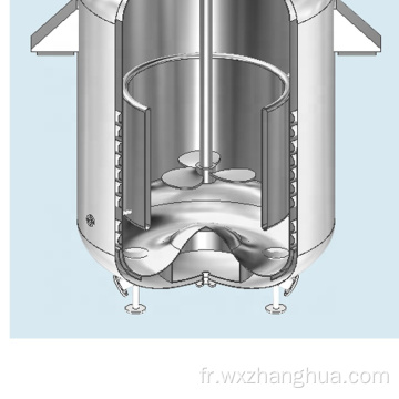 Réservoir de cristallisation de type W pour réacteur hydrothermal automatique